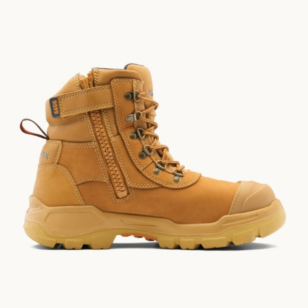 Picture of Blundstone Unisex ROTOFLEX Max Safety Nubuck Leather Waterproof 150mm Height- Wheat