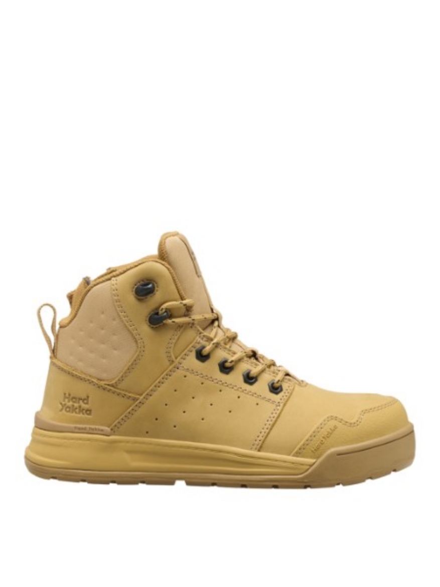Picture of Hard Yakka 3056 Evolution Lace Zip 5" Boot- Wheat