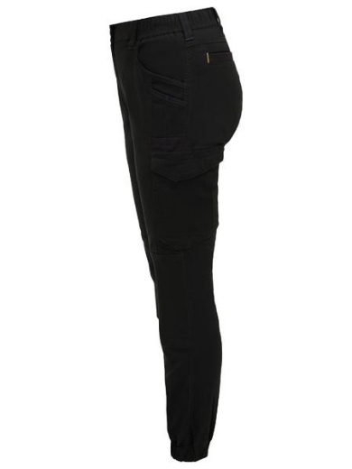 Picture of Bisley Ladies Flex and Move Elastic Waist Cargo Cuffed Pants