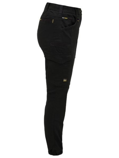 Picture of Bisley Ladies Flex and Move Elastic Waist Cargo Cuffed Pants