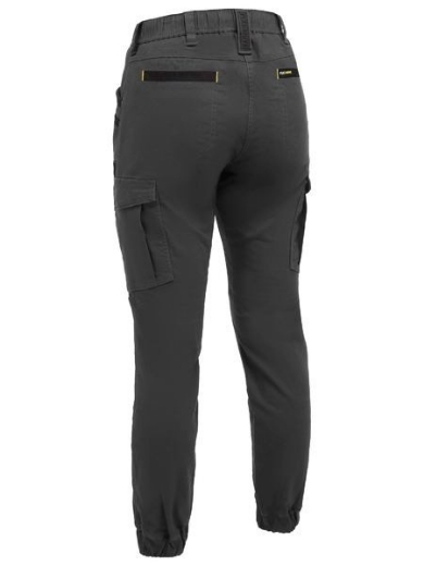 Picture of Bisley Ladies Flex and Move Elastic Waist Cargo Cuffed Pants