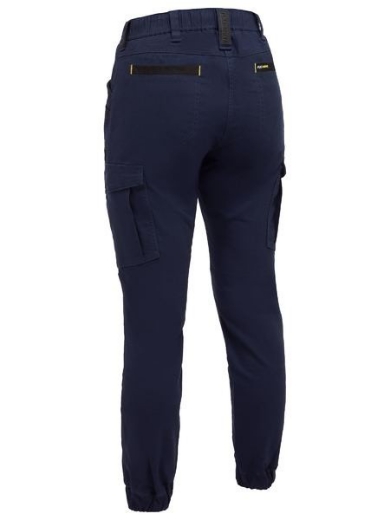 Picture of Bisley Ladies Flex and Move Elastic Waist Cargo Cuffed Pants