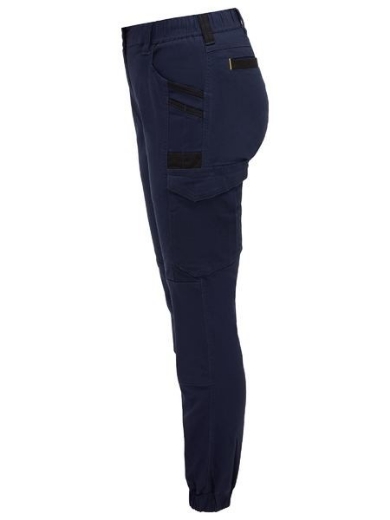 Picture of Bisley Ladies Flex and Move Elastic Waist Cargo Cuffed Pants