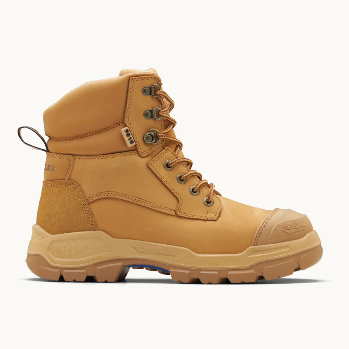 Picture of Blundstone ROTOFLEX Lace up Boot Wheat 150mm Nitrile/Rubber Sole