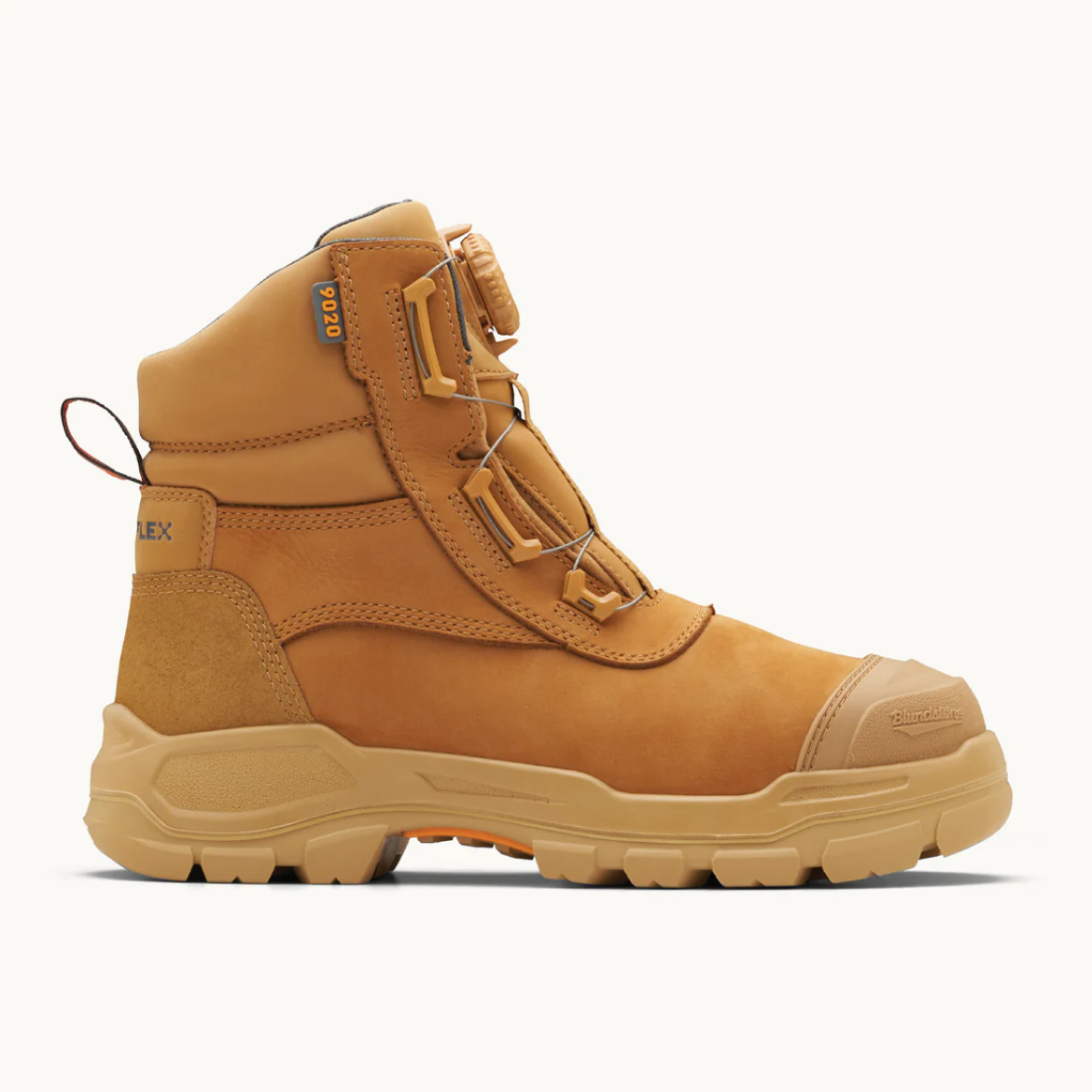 Picture of Blundstone Unisex ROTOFLEX Lace up Boot Wheat 150mm Vibram Sole