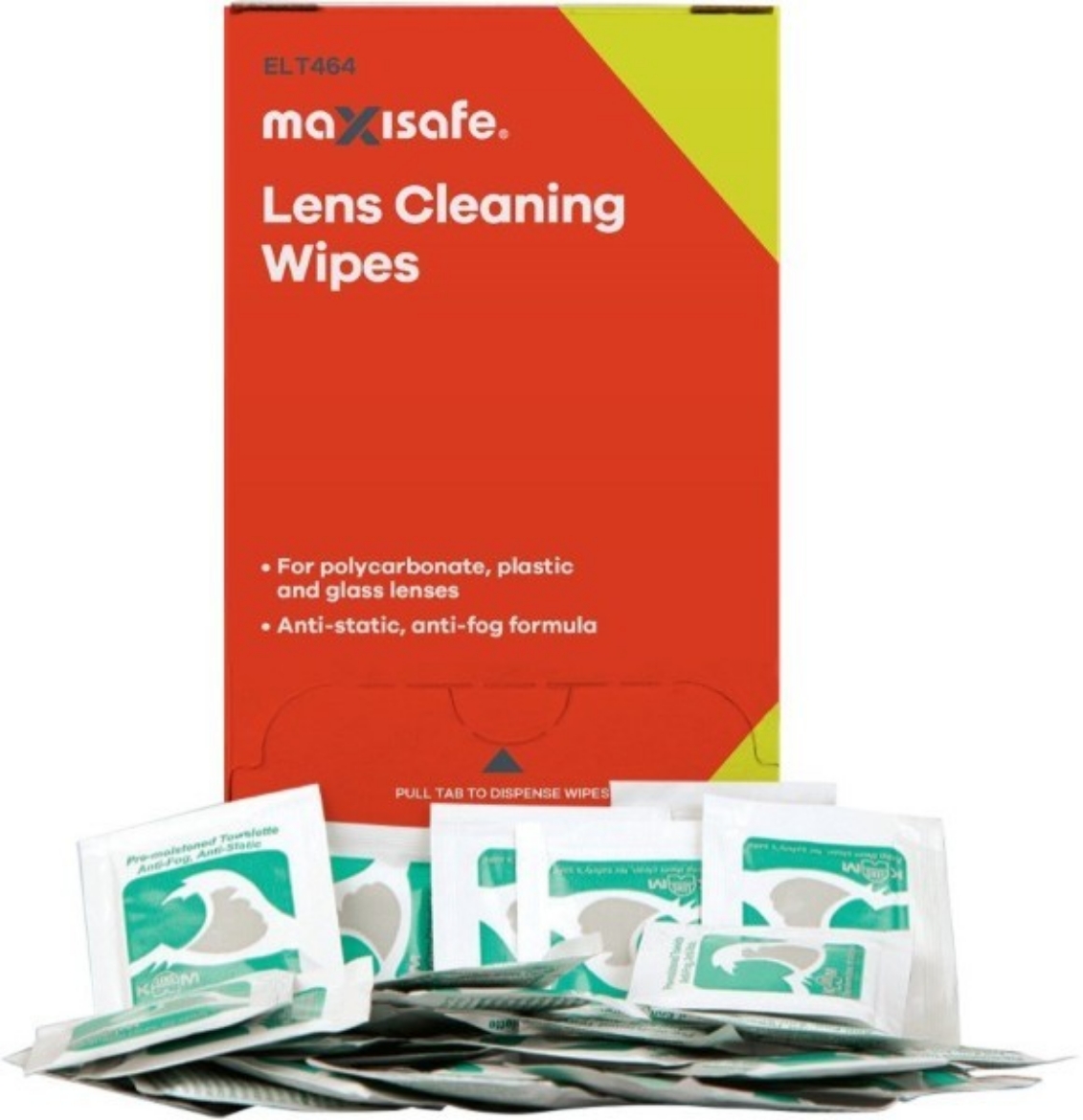 Picture of MAXISAFE Lens Cleaning Wipes (100 per box)