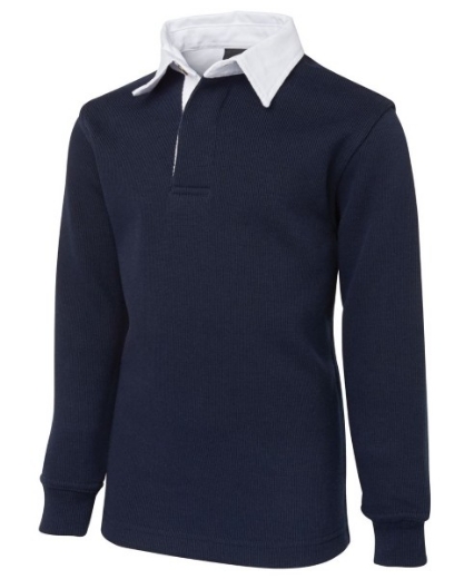 Picture of JB's Kids 2 Tone Rugby Shirt Long Sleeve