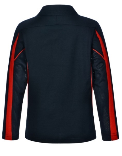 Picture of Winning Spirit Kids Celebrity Polo Shirt Long Sleeve 60% Cotton 40% CoolDry Polyester with breathable mesh panels