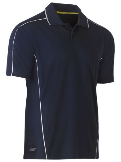 Picture of Bisley Cool Mesh polo with Reflective Piping