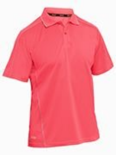 Picture of Bisley Cool Mesh polo with Reflective Piping