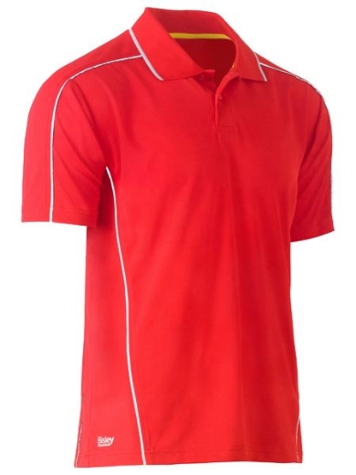 Picture of Bisley Cool Mesh polo with Reflective Piping