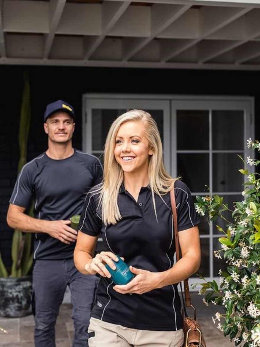 Picture of Bisley Ladies Cool Mesh polo with Reflective Piping