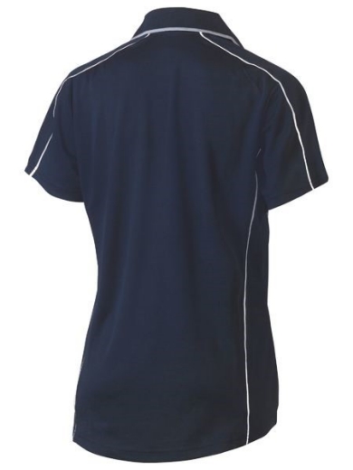 Picture of Bisley Ladies Cool Mesh polo with Reflective Piping