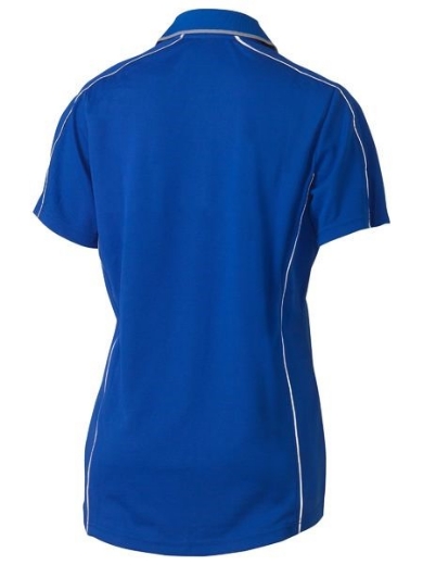 Picture of Bisley Ladies Cool Mesh polo with Reflective Piping