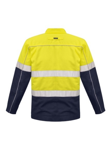 Picture of Syzmik Cotton Drill Jacket with 2 Hoop Reflective Tape