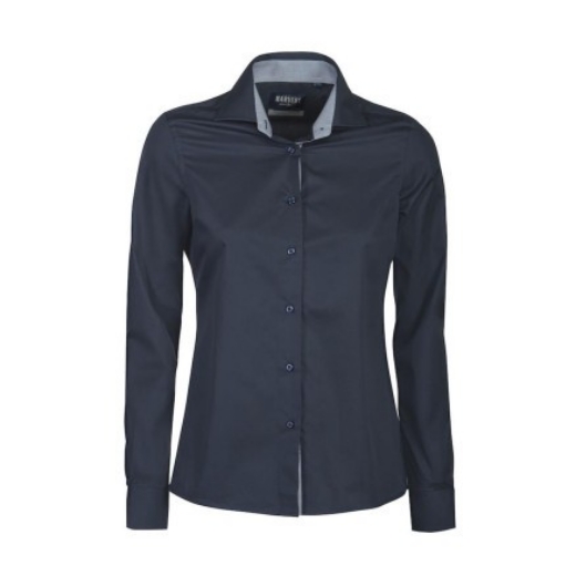 Picture of James Harvest Ladies Baltimore Shirt 100% Combed Cotton