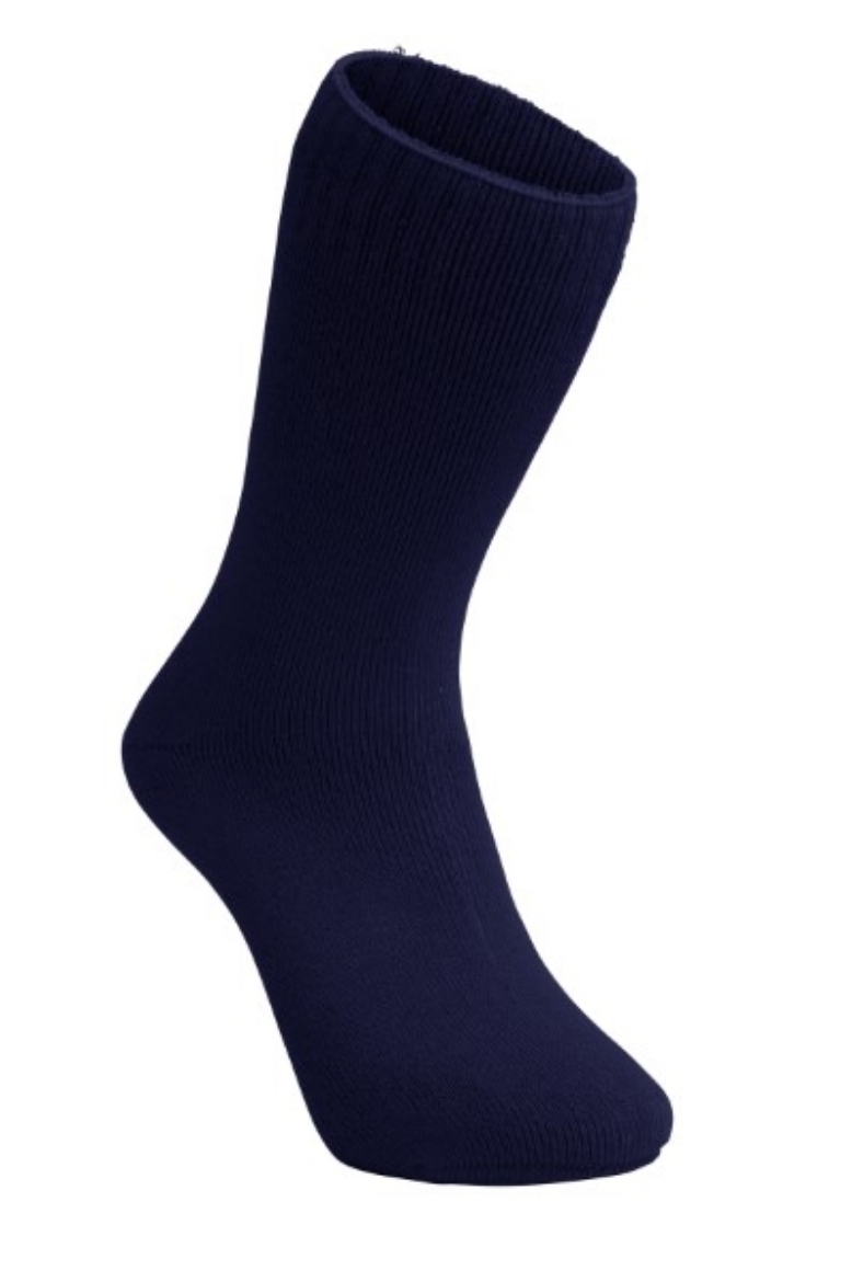 Picture of Bamboo Comfort Sock 80% Bamboo Navy Pack of 3