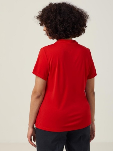 Picture of NNT Ladies Matt Jersey Twist Neck Short Sleeve Top