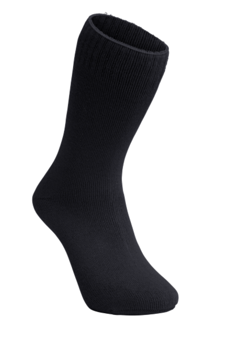 Picture of Bamboo Comfort Sock 80% Bamboo Black Pack of 3