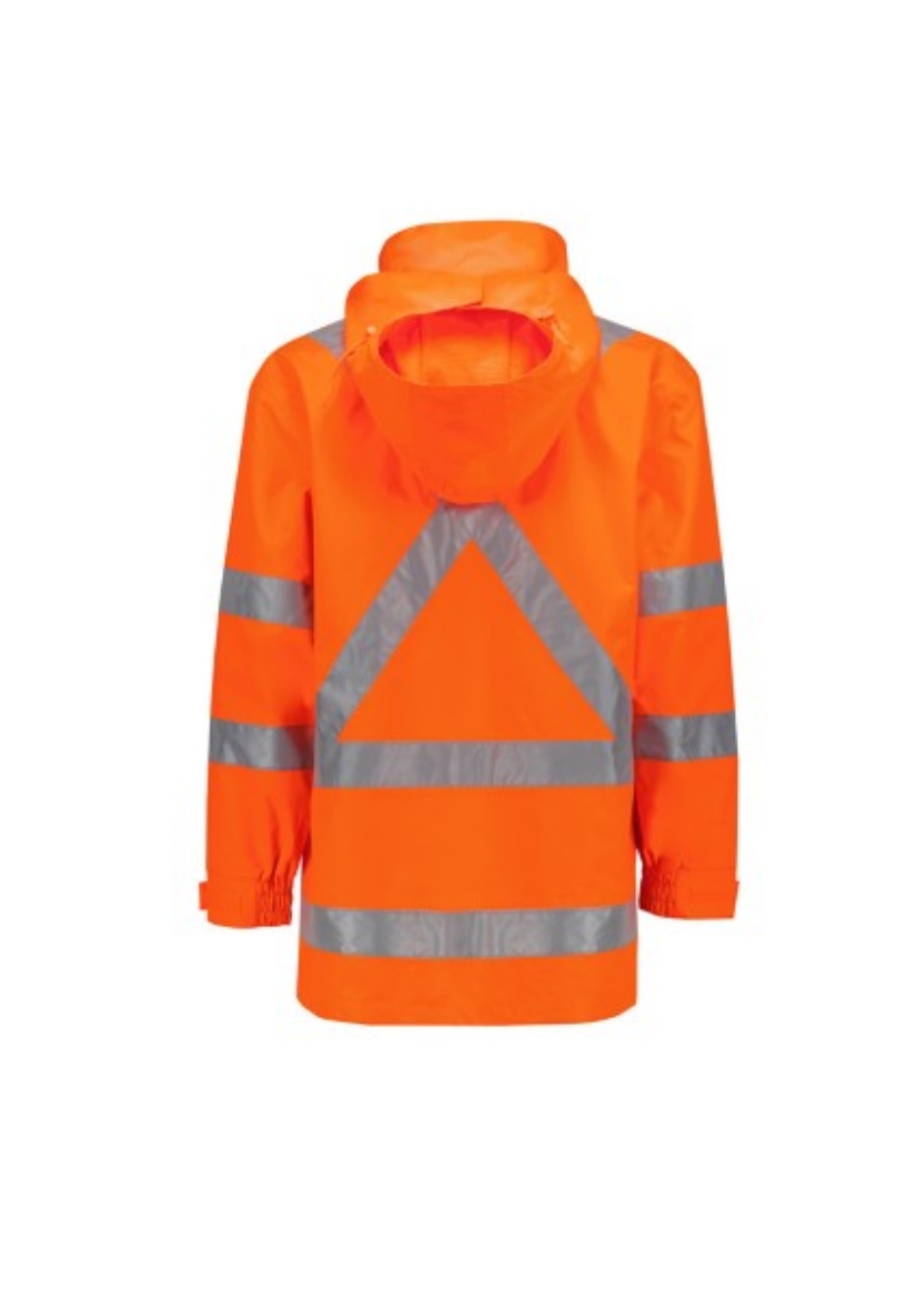 Picture of Syzmik Workwear Hi-Vis X Back Ultralite Waterproof Jacket