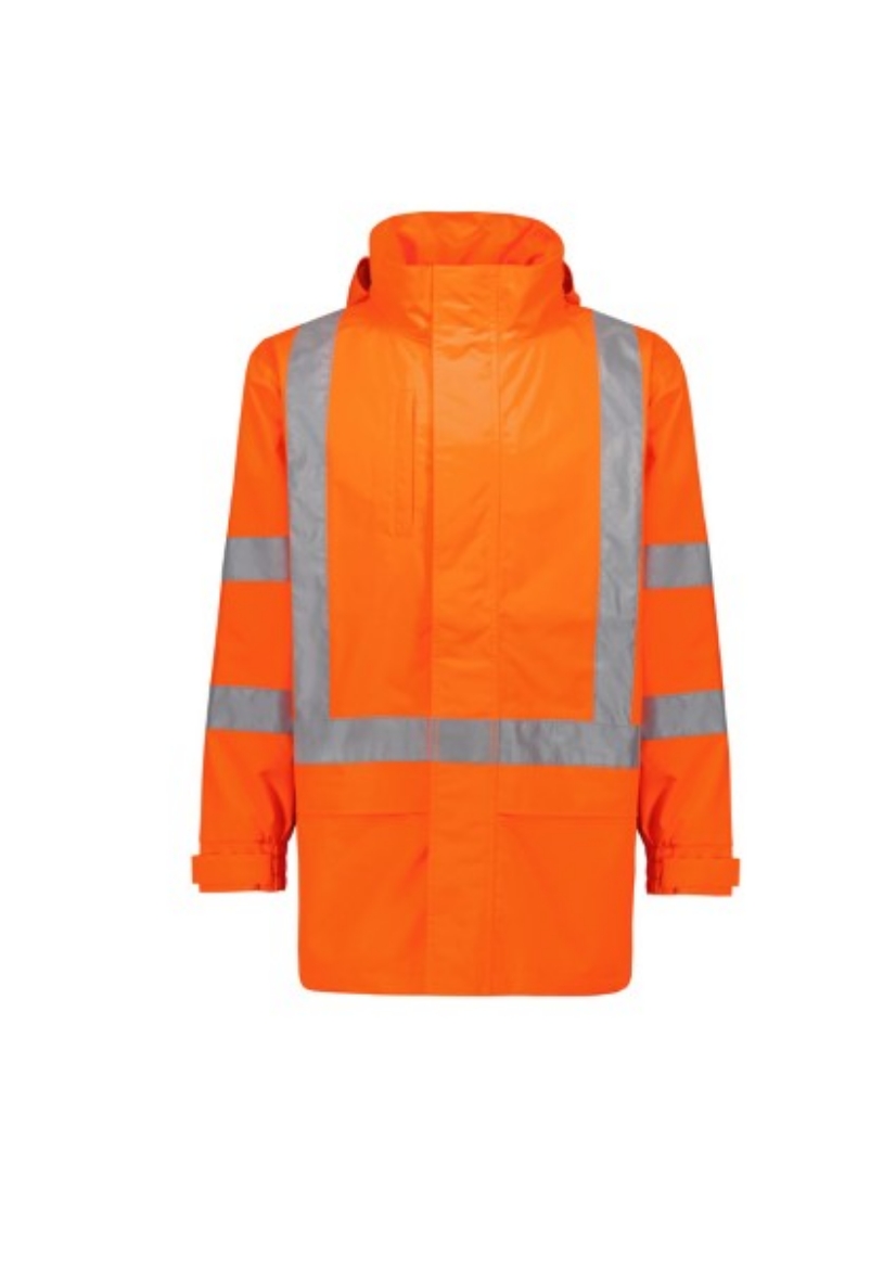 Picture of Syzmik Workwear Hi-Vis X Back Ultralite Waterproof Jacket