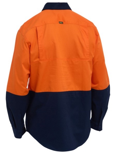 Picture of Bisley Hi Vis Cool Lightweight Drill Shirt