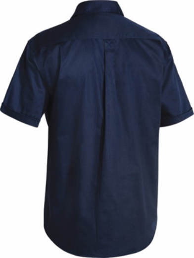 Picture of Bisley Cotton Drill Shirt Closed Front Short Sleeve