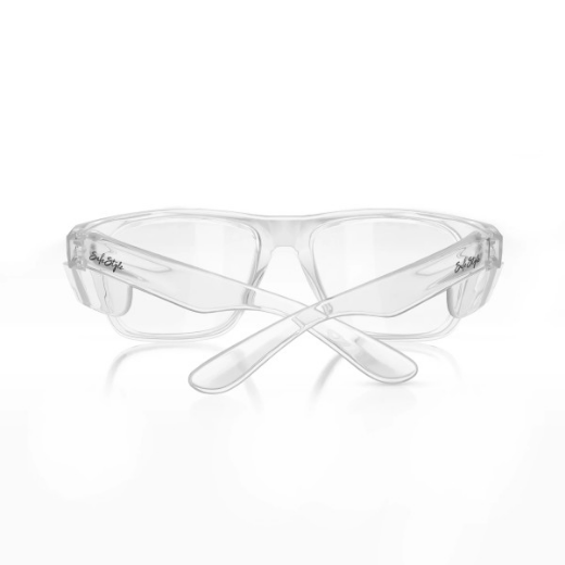 Picture of SafeStyle Fusion Clear Frame Clear Lens Safety Glasses