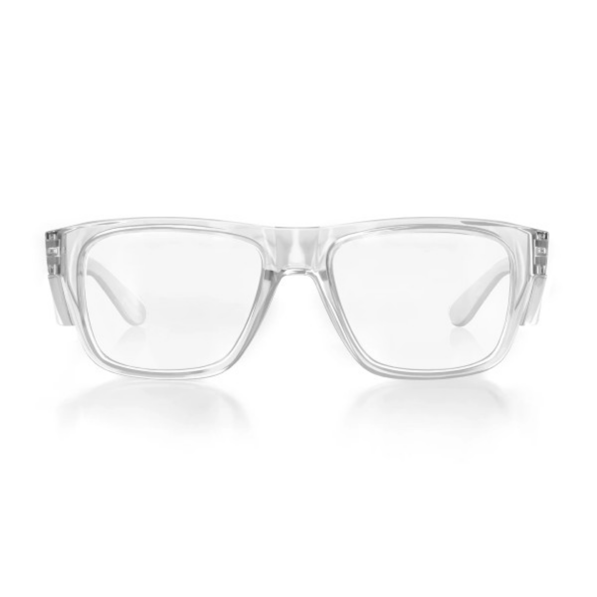 Picture of SafeStyle Fusion Clear Frame Clear Lens Safety Glasses