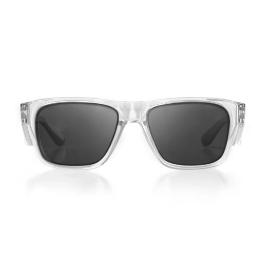 Picture of SafeStyle Fusions Clear Frame Polarised Lens Safety Glasses