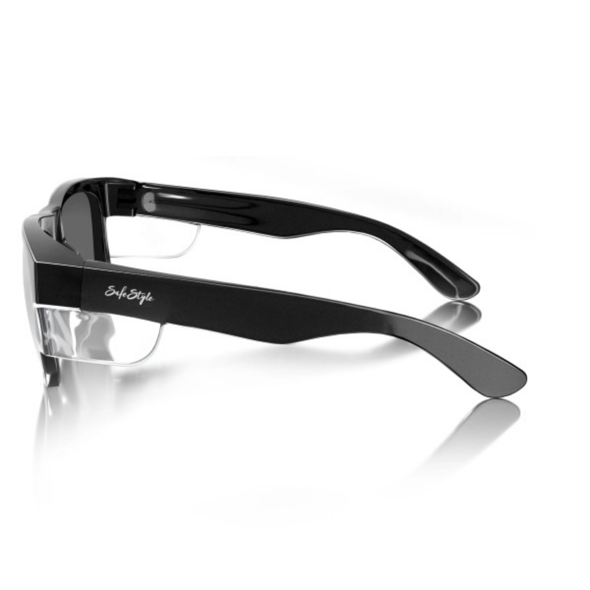 Picture of SafeStyle Fusions Black Frame Tinted Lens Safety Glasses