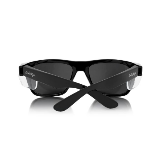 Picture of SafeStyle Fusions Black Frame Tinted Lens Safety Glasses