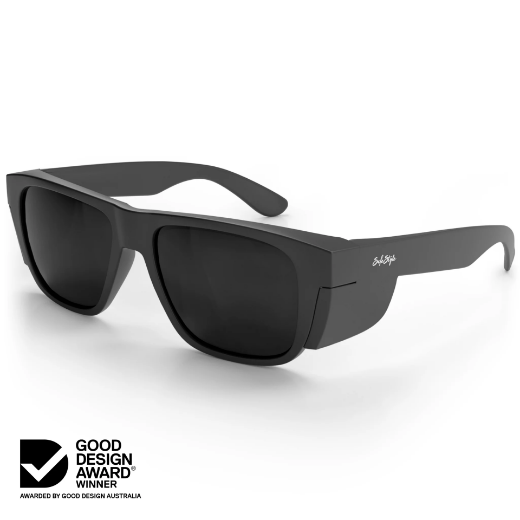 Picture of SafeStyle Fusions XL Matte Black Frame Polarised Lens Safety Glasses
