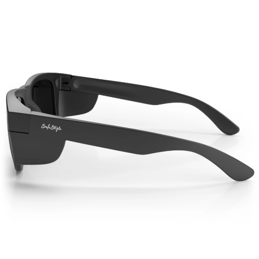 Picture of SafeStyle Fusions XL Matte Black Frame Polarised Lens Safety Glasses