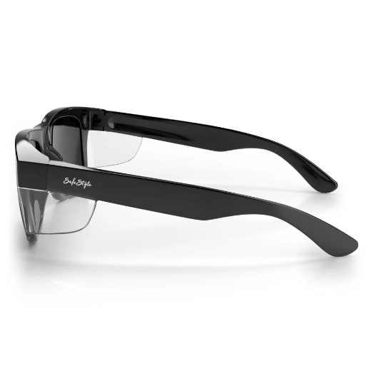 Picture of SafeStyle Fusions XL Black Frame Polarised Lens Safety Glasses