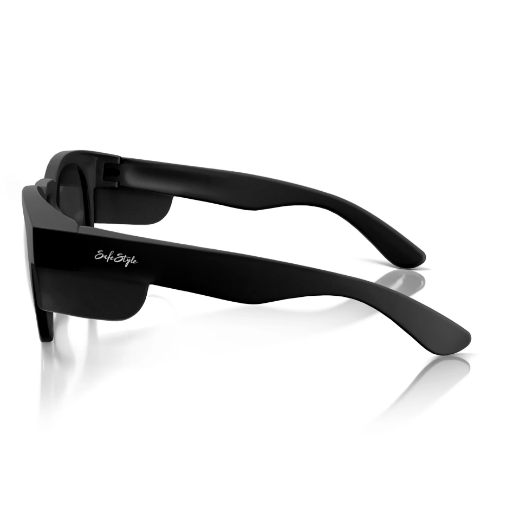 Picture of SafeStyle Cruisers Matte Black Frame Polarised Lens Safety Glasses