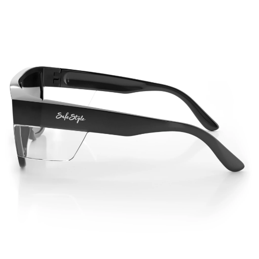 Picture of SafeStyle Primes Black Frame Tinted Lens Safety Glasses
