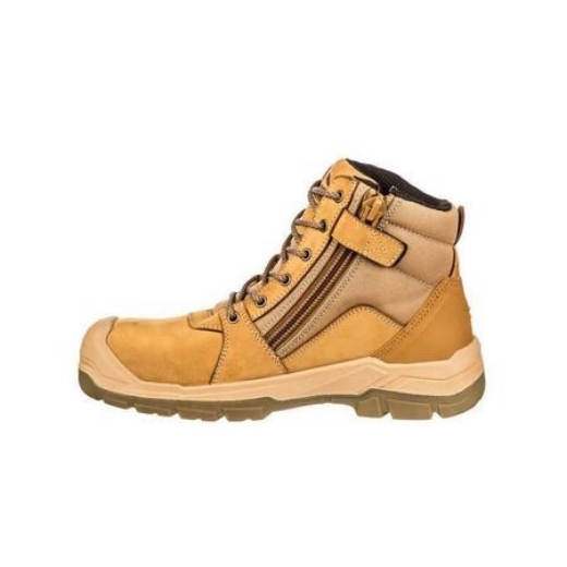 Picture of Puma Safety Tornado Lace Up Zip Side Boot Wheat
