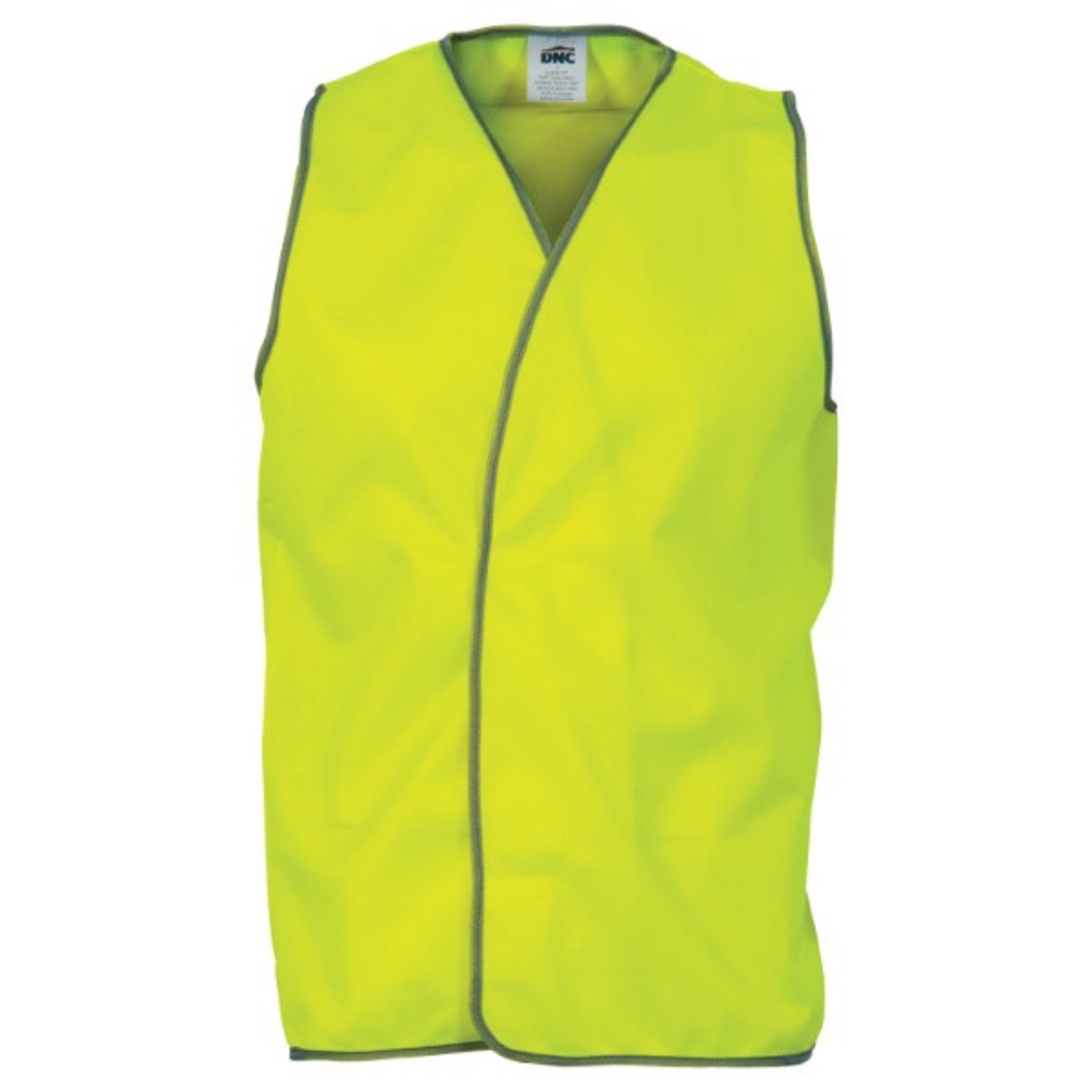 Picture of DNC Safety Vest Velcro Front 100% Polyester