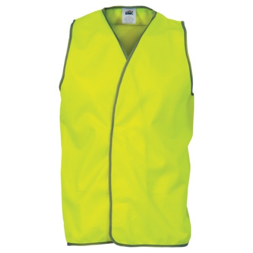 Picture of DNC Safety Vest Velcro Front 100% Polyester