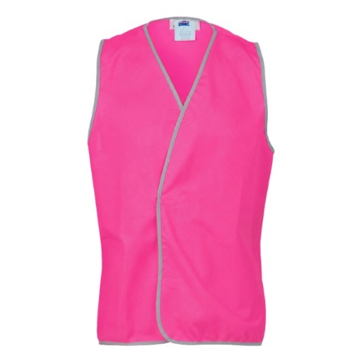 Picture of DNC Safety Vest Velcro Front 100% Polyester