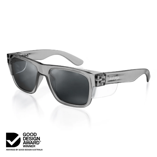 Picture of SafeStyle Fusions Graphite Frame Polarised Lens Safety Glasses
