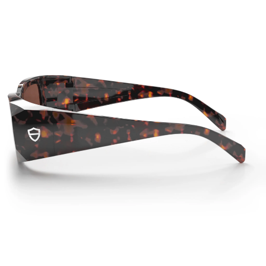 Picture of SafeStyle Auras Brown Tort Frame Brown Polarised Lens Safety Glasses