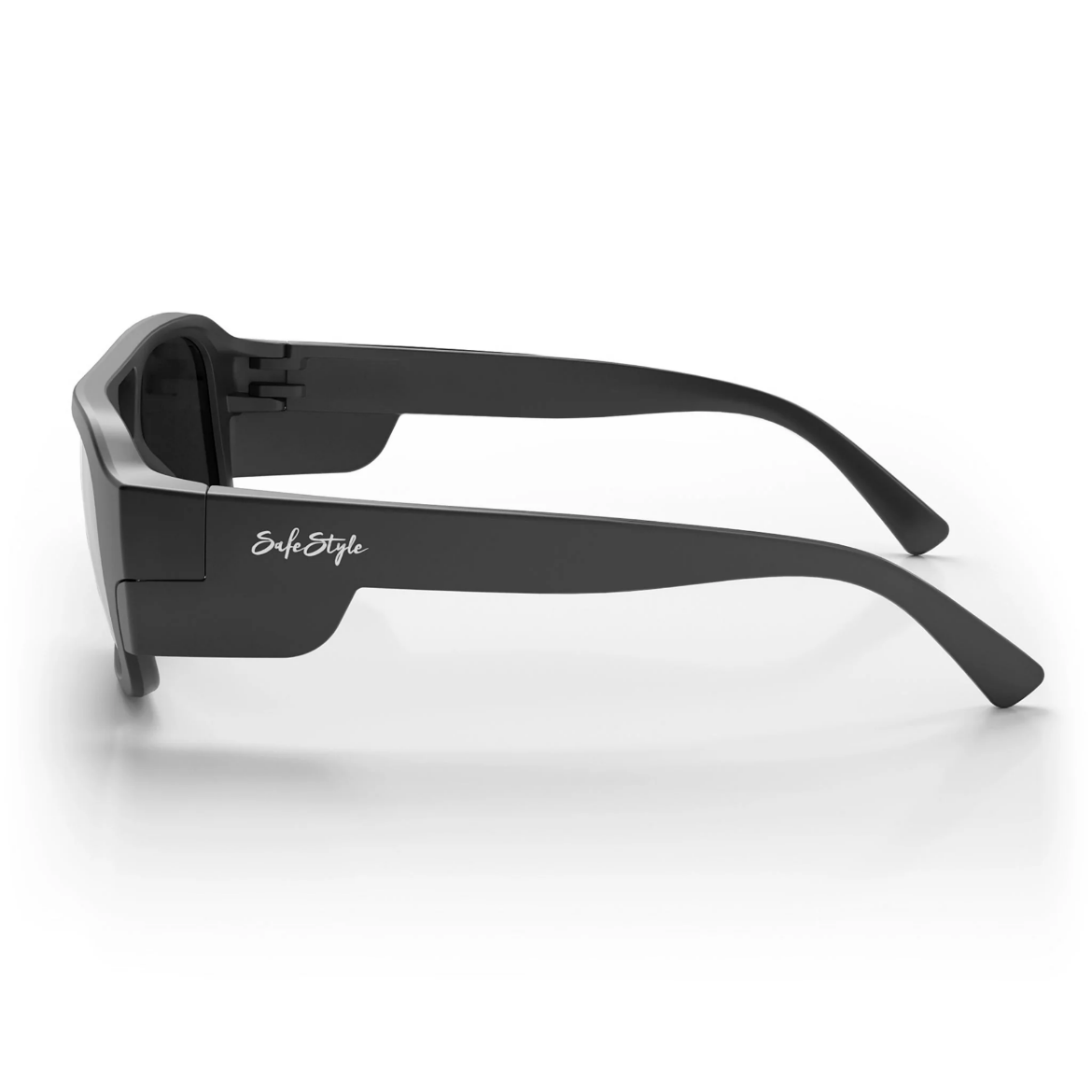 Picture of Skylines Matte Black Frame Grey Polarised Lens Safety Glasses
