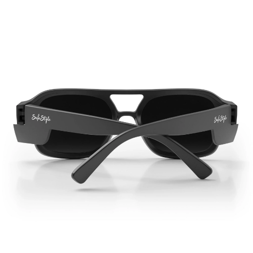 Picture of Skylines Matte Black Frame Grey Polarised Lens Safety Glasses