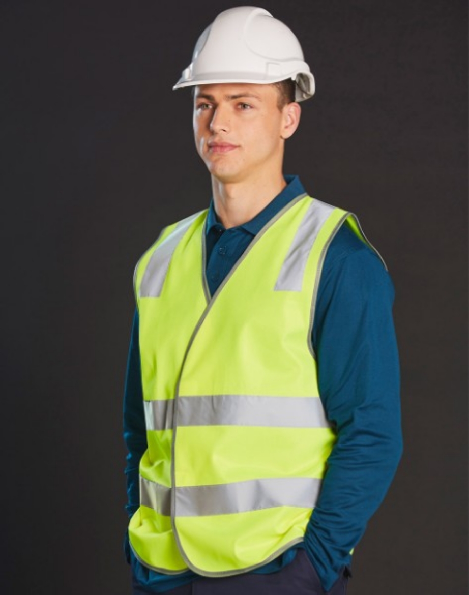 Picture of Australian Industrial Wear Safety Vest with Shoulder Tapes