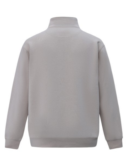 Picture of Winning Spirit Adults American Style 1/2 Zip Fleecy Sweat Top