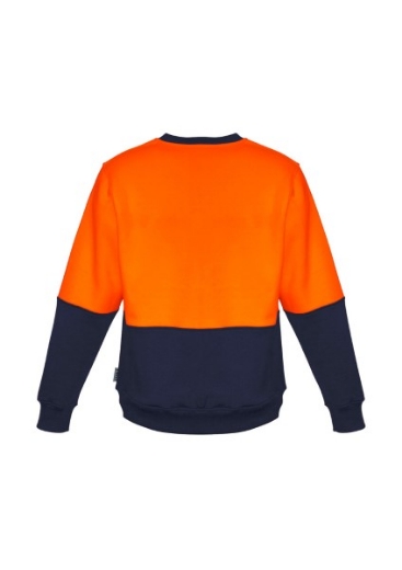 Picture of Syzmik Hi Vis Crew Fleece Jumper
