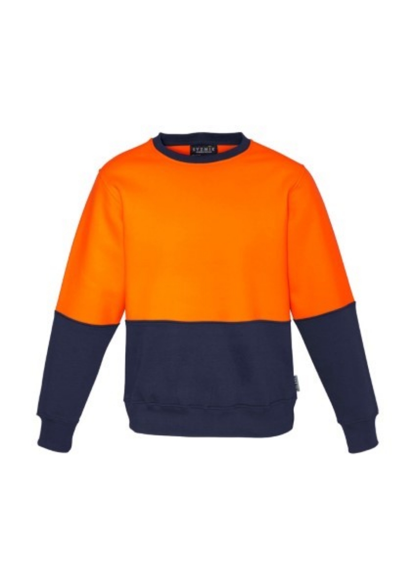 Picture of Syzmik Hi Vis Crew Fleece Jumper