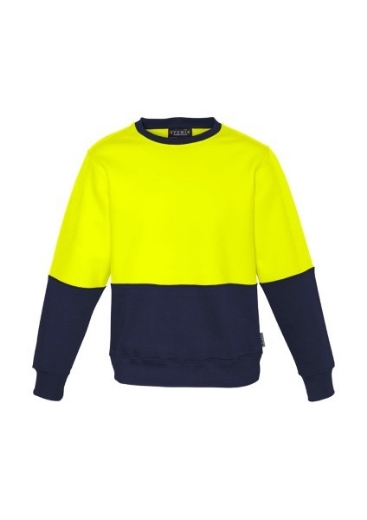 Picture of Syzmik Hi Vis Crew Fleece Jumper